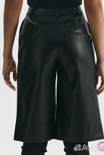 Шорты бермуды экокожа love republic