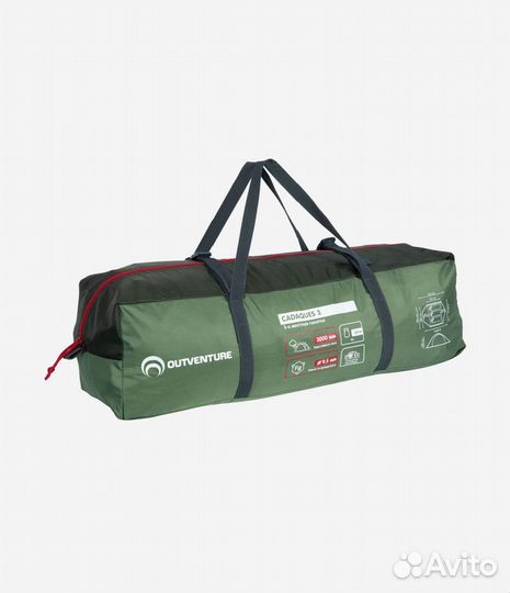 Палатка outventure cadaques 3