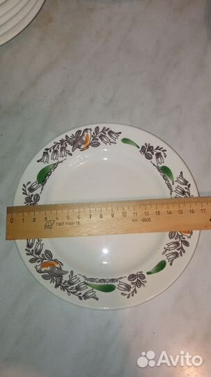 Тарелки СССР зик Конаково