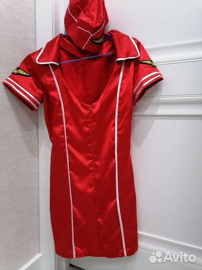 Костюм стюардессы на хэллоуин почти новый