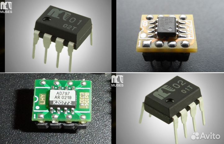 Muses 01 / 8920, Muses 02 / 8820, OPA627, AD797