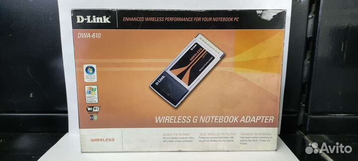 Адаптер Wi-Fi D-link DWA-610