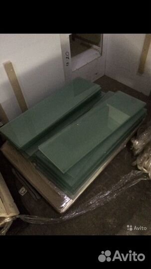 Полки стеклянные