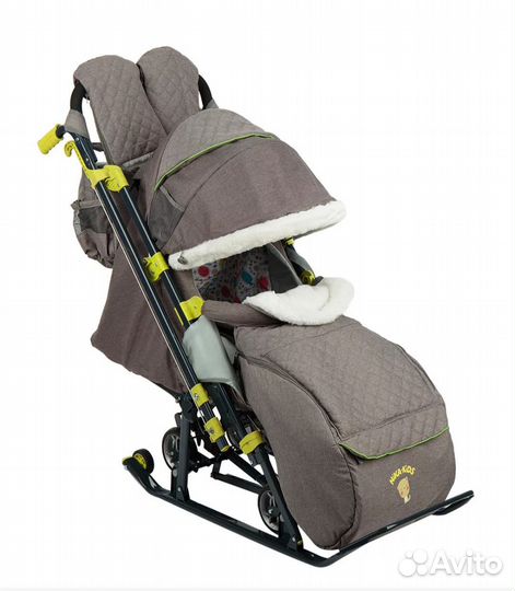 Санки коляска ника 7 3