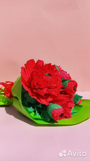 Сладкий букет из конфет