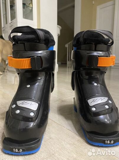 Детские горнолыжные ботинки 26-27 размер, 16-17 см