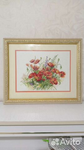 Картина вышитая крестом