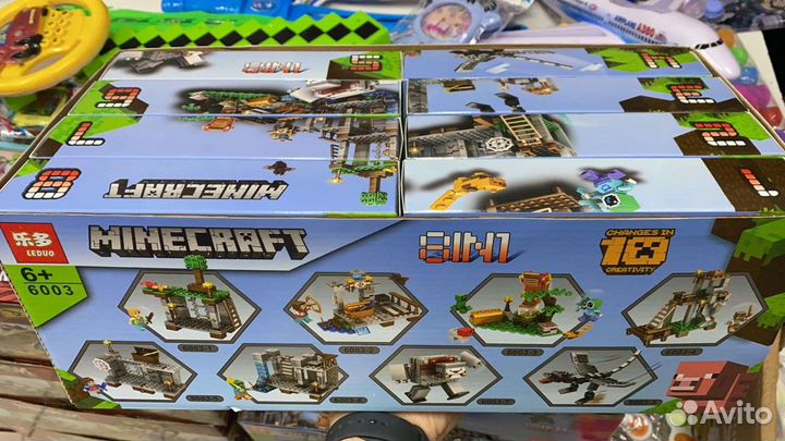 Конструктор большой Lego Майнкрафт 