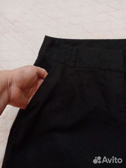 Бриджи лён 46 р-р