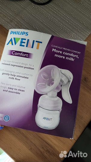 Молокоотсос avent ручной