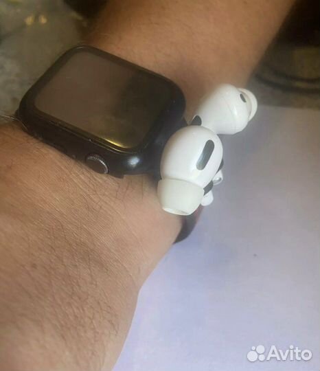 Держатель airpods для ремешка часов apple watch
