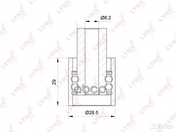 Ролик обводной ремня грм audi A3 1.9TDI 96- / S