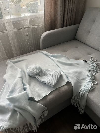 Комплект шапка и шарф женские