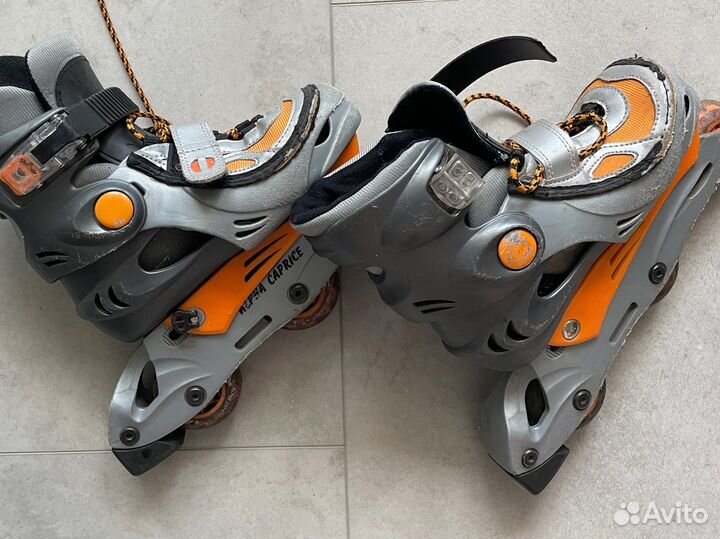 Ролики детские раздвижные 30-33 р-р Alpha Caprice