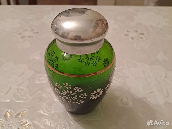 Чайница цветное стекло СССР