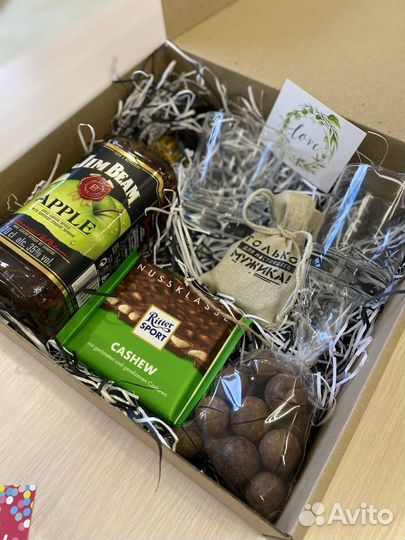 Подарочный набор для мужчин под виски