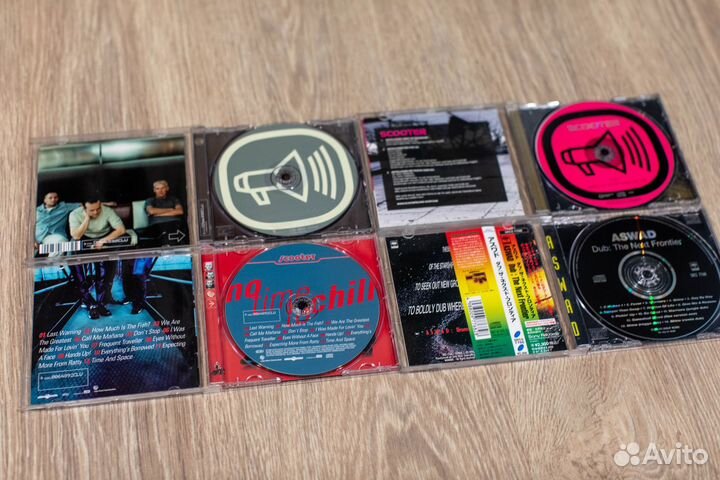 CD фирменные Modern Talking, Enigma, Yello, Snap