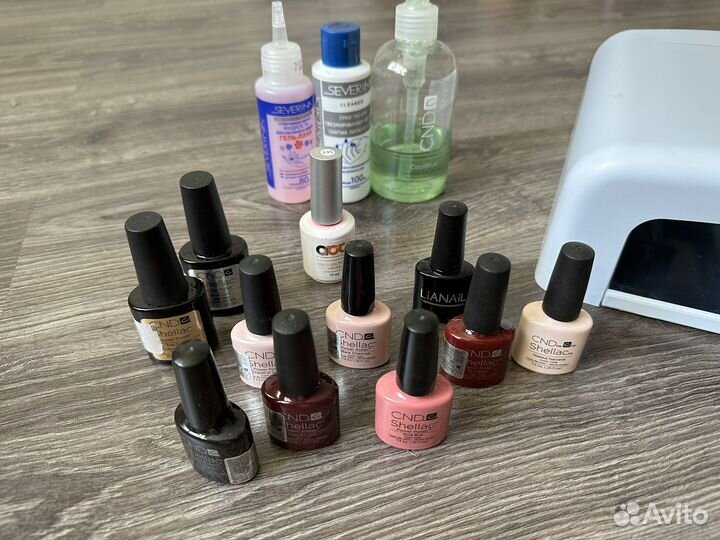 Набор для покрытия ногтей гель-лаком