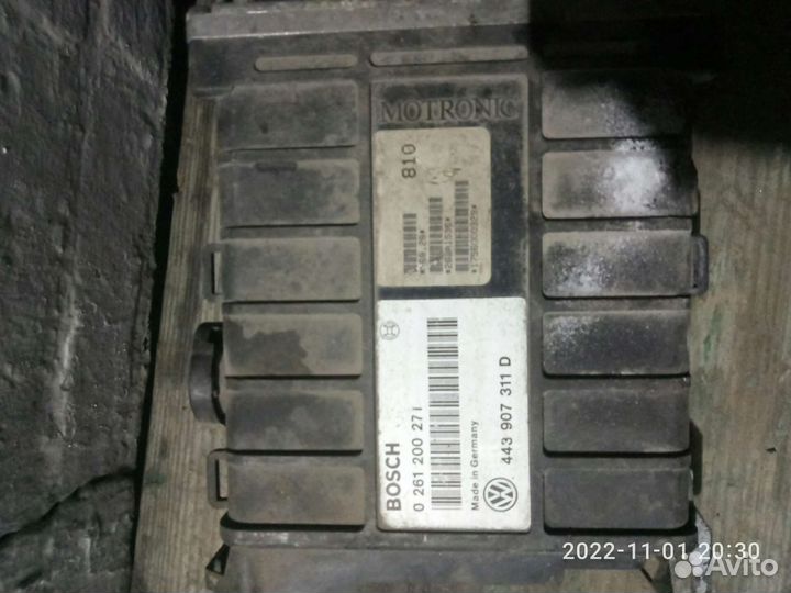 Блок управления двигателя volkswagen