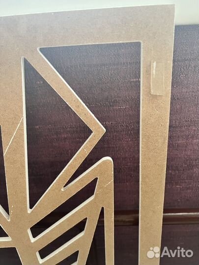 Декоративное панно на стену из дерева