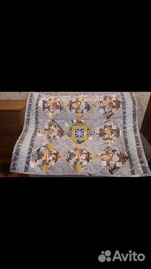 Лоскутное покрывало печворк