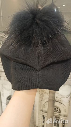 Шапка-бини, женская