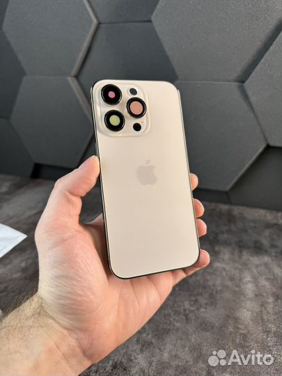 Корпус iPhone 14 pro gold новый