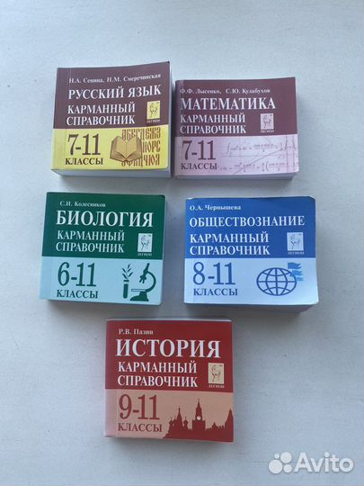 Справочные материалы огэ/егэ