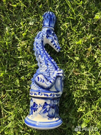 Штоф Гжель Дракон