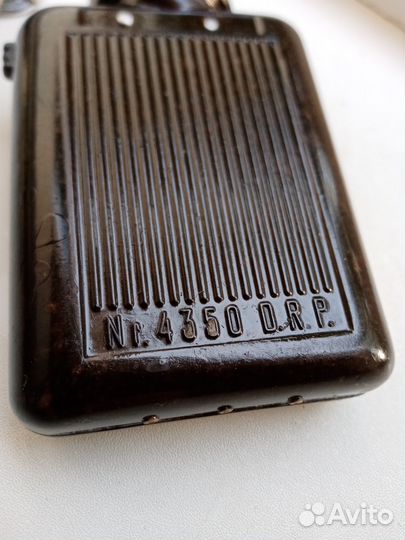 Немецкий карманный фонарь zeiler бакелит ww2