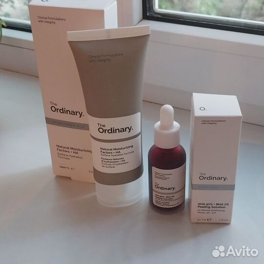 The Ordinary. Набор.Кровав.пиллинг+крем.Канада