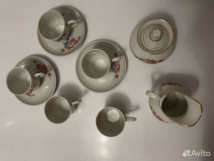 Сервиз чайный/кофейный Богдановичский завод