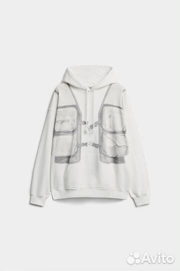 Lime Худи Oversize с принтом