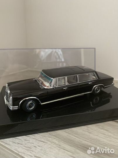 Mercedes-Benz Type 600 LWB Black (масштаб 1:43)