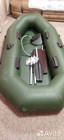 Надувная лодка пвх гребная