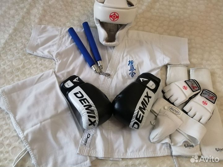 Для каретэ, снаряжения