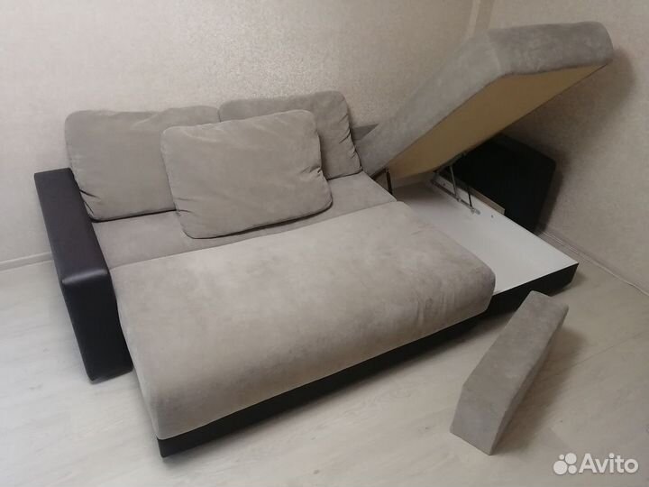 Большой угловой диван бу