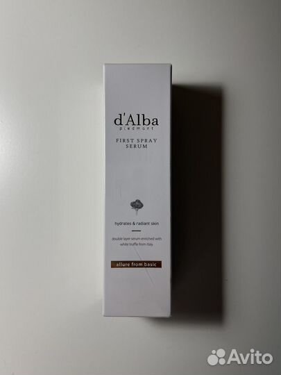 D'alba white truffle first spray serum