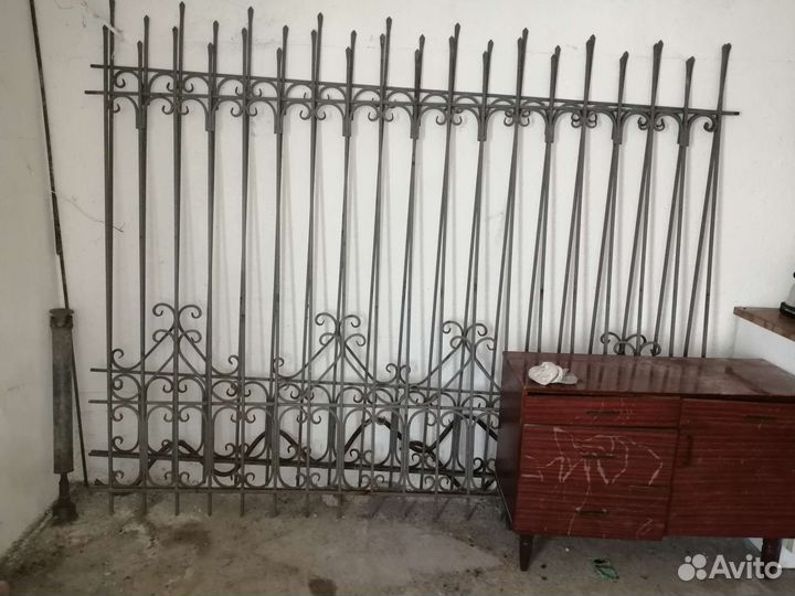 Ограждение металлической кованое