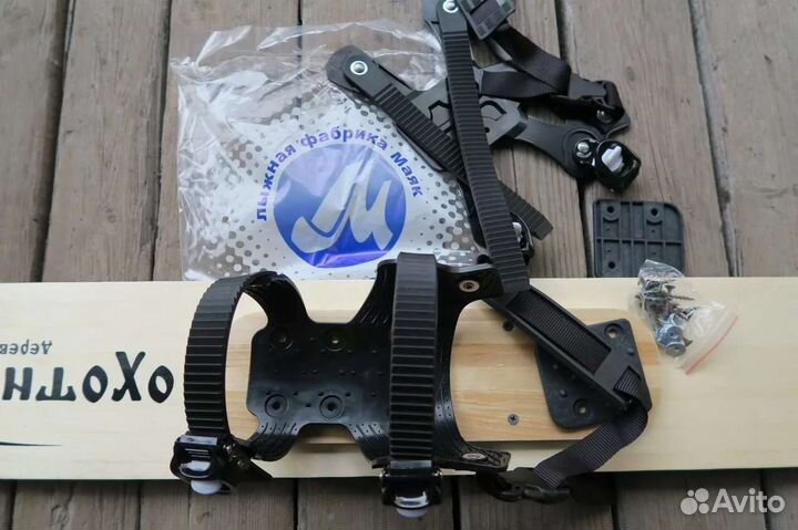 Крепление полужесткое для охотничьих лыж