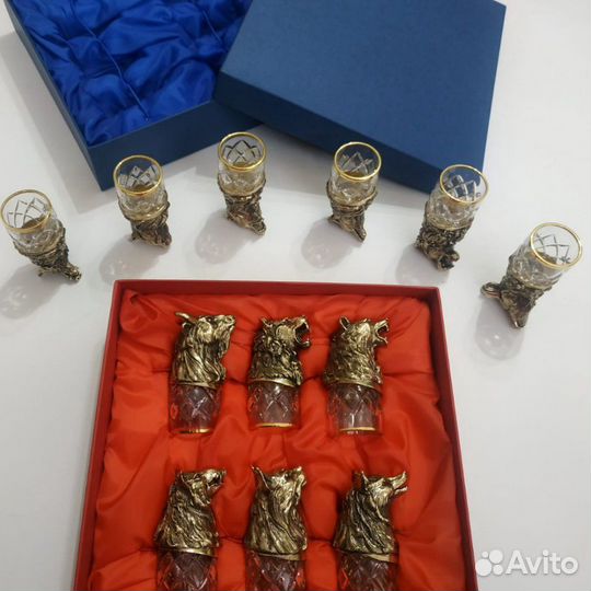 Рюмки Звери