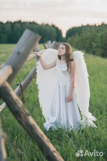 Крылья ангела черные и белые