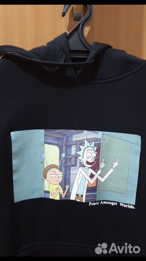 Худи S Rick and Morty