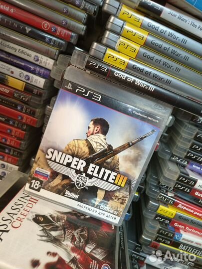 Игры на PS 3 Sniper elit lll и другие