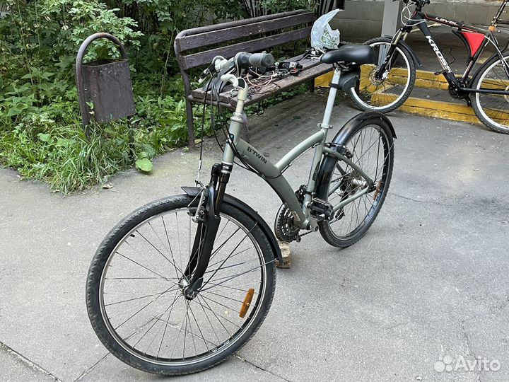 Городской велосипед btwin Hoprider 520