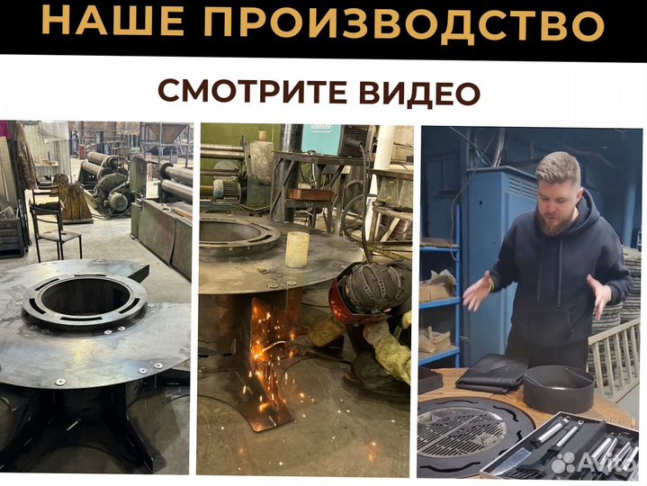 Гриль стол мангал 5 в 1