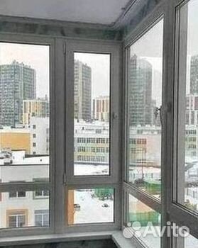 Остекление окон и балконов пвх