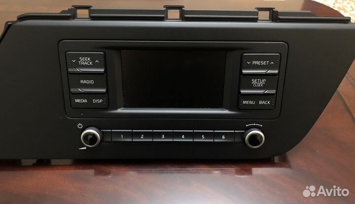 Штатная магнитола kia rio 4
