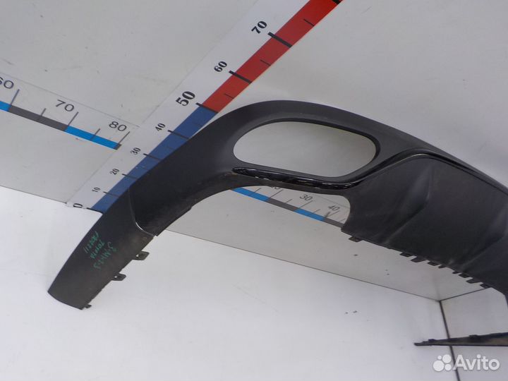 Юбка/спойлер заднего бампера Mercedes-Benz E-Class