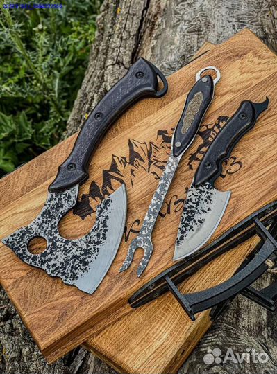 Подарочный набор нож топор (Арт.61056)